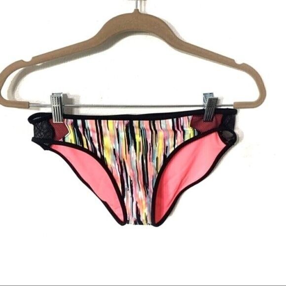 XHILARATION swim womens NWT colorful swimsuit bottoms medium - Picture 1 of 3